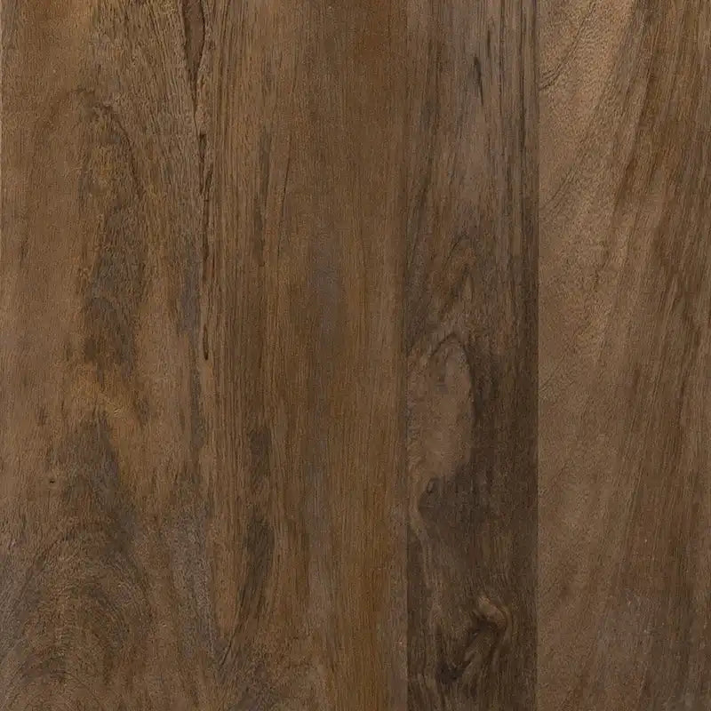 Madia a 4 Ante in Legno Massello Marrone con Dettagli in Metallo Nero - 80,0L x 19,0W x 33,0H