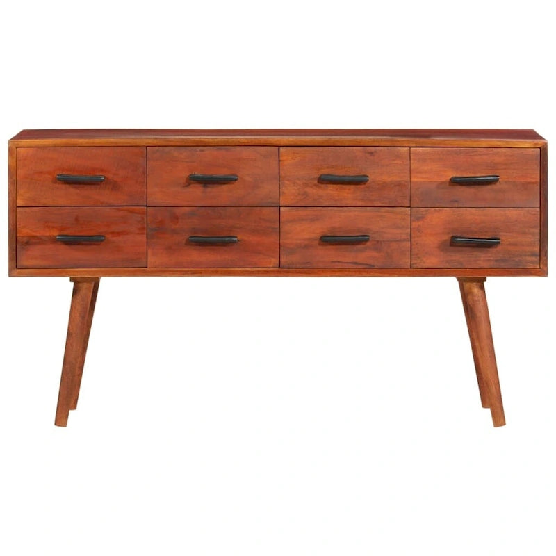 Credenza 43.3x11.8x23.2 Legno Massello di Mango