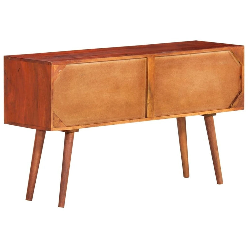 Credenza 43.3x11.8x23.2 Legno Massello di Mango