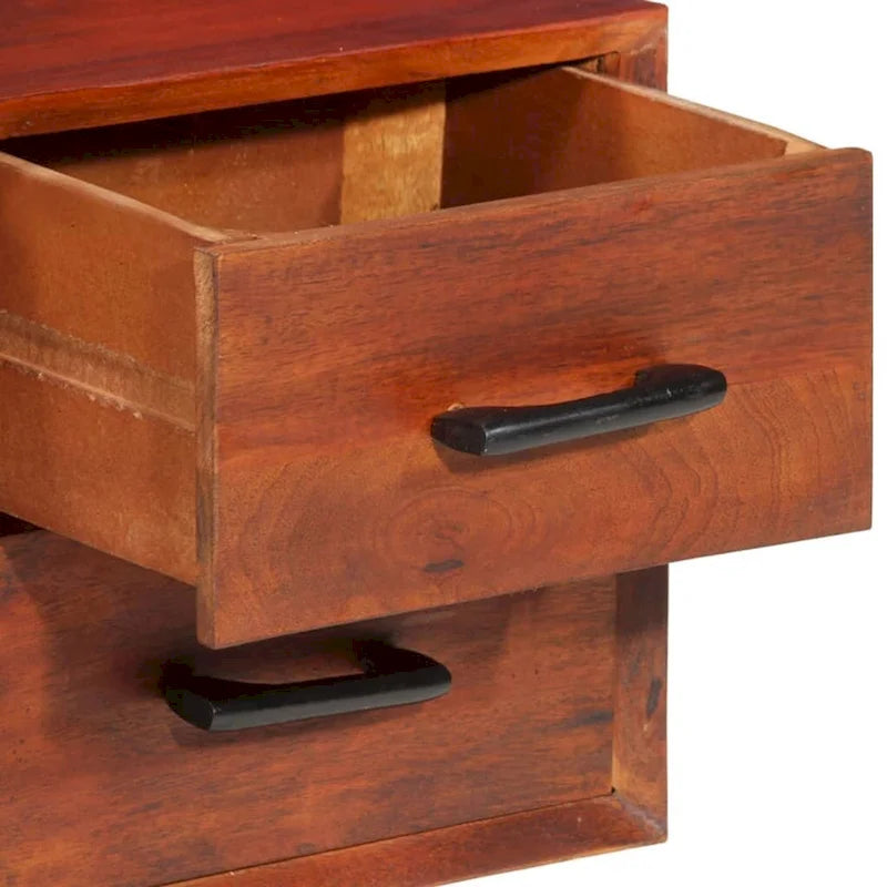Credenza 43.3x11.8x23.2 Legno Massello di Mango