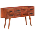 Credenza 43.3x11.8x23.2 Legno Massello di Mango