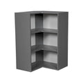 24 x 42 Pensile Facile da raggiungere-Doppia anta-Grigio - 24 x 42 x 12