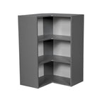 24 x 42 Pensile Facile da raggiungere-Doppia anta-Grigio - 24 x 42 x 12