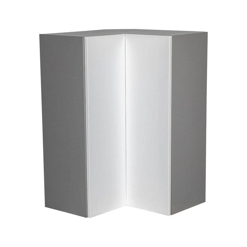 24 x 42 Pensile Facile da raggiungere-Doppia anta-Grigio - 24 x 42 x 12