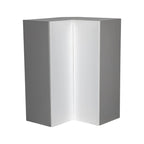 24 x 42 Pensile Facile da raggiungere-Doppia anta-Grigio - 24 x 42 x 12