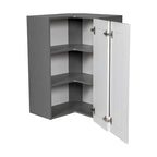 24 x 42 Pensile Facile da raggiungere-Doppia anta-Grigio - 24 x 42 x 12