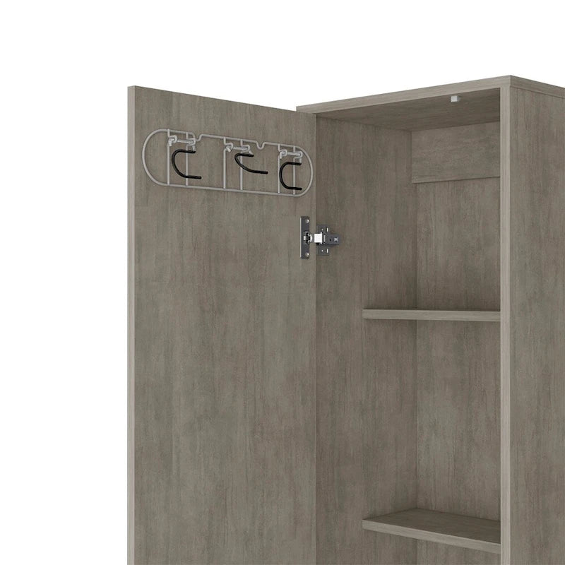 Armadietto, Garage, Rovere Affumicato, Alta qualità e resistente