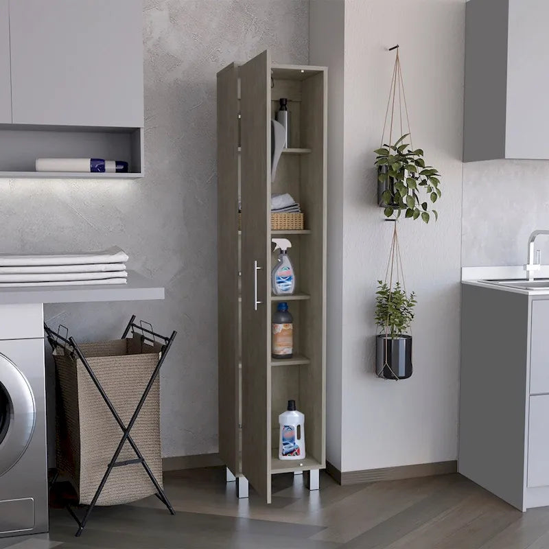 Armadietto, Garage, Rovere Affumicato, Alta qualità e resistente