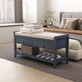 Panca Scarpiera con 2 Cassetti - 14P x 39L x 20A