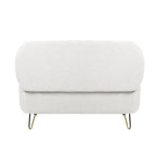 Panca Pouf Contenitore Rivestita in Ecopelliccia - 100L x 40W x 39.37H cm