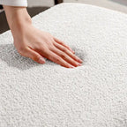 Panca Pouf Contenitore Rivestita in Ecopelliccia - 100L x 40W x 39.37H cm