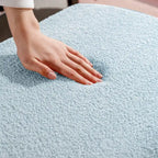 Panca Pouf Contenitore Rivestita in Ecopelliccia - 100L x 40W x 39.37H cm
