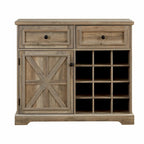 Credenza a buffet con mobile contenitore con 2 cassetti