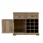 Credenza a buffet con mobile contenitore con 2 cassetti