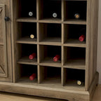 Credenza a buffet con mobile contenitore con 2 cassetti