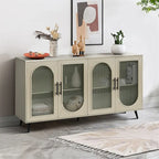 Madia Credenza & Scaffali Regolabili per Soggiorno Camera da Letto