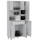 Dispensa per cucina, sala da pranzo, soggiorno, bianca