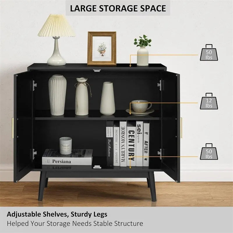 Credenza a buffet - 15.75P x 31.5L x 31.5A