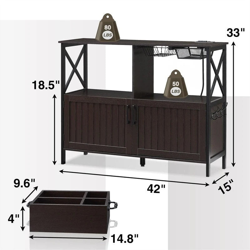 Madia buffet - 15P x 42L x 33A