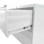 Classificatore metallico a 4 cassetti con serratura, dimensioni Legal/Letter/A4/F4