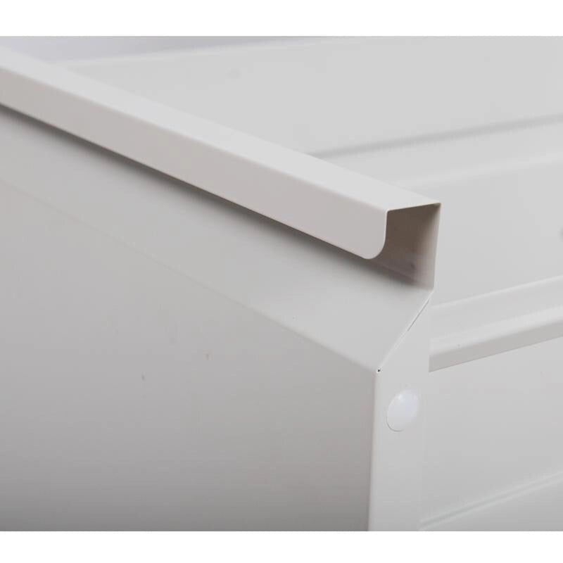 Classificatore metallico a 4 cassetti con serratura, dimensioni Legal/Letter/A4/F4
