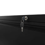 Classificatore metallico a 4 cassetti con serratura, dimensioni Legal/Letter/A4/F4