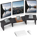 Supporto per monitor a triplo braccio doppio