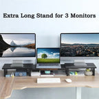Supporto per monitor a triplo braccio doppio