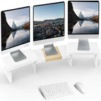 Supporto per monitor a triplo braccio doppio