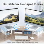 Supporto per monitor a triplo braccio doppio