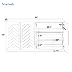 Credenza con 4 Ante