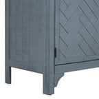 Credenza mobile contenitore in MDF+impiallacciatura di pino, con ripiani regolabili, adatta per soggiorni, ingressi e studi