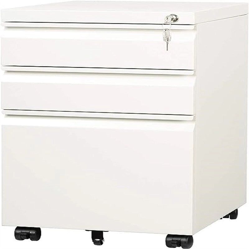 Cassettiera portadocumenti a 3 cassetti - 17,1P x 14,6L x 23,8H