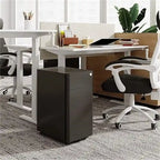 Cassettiera portadocumenti sottile a 3 cassetti - 17,7P x 11,8L x 23A