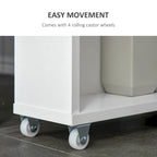 Mobiletto da bagno con rotelle - organizer contenitore