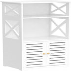 Mobiletto con ripiani da terra per bagno - 8.6P x 11.8L x 29.5A